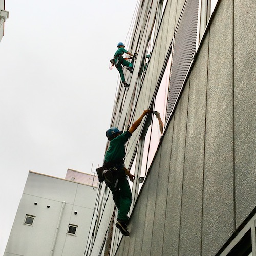 glass cleaning